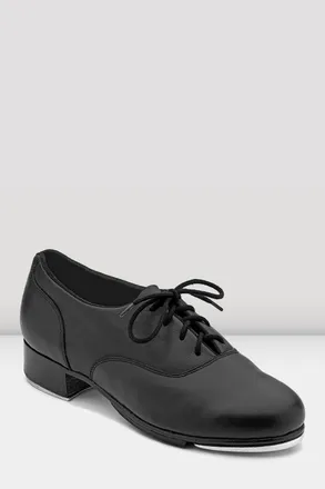 Bloch Ladies Respect Tap Shoes, Black Leather