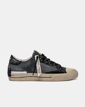Crime London RECUT LOW FADED CARBON