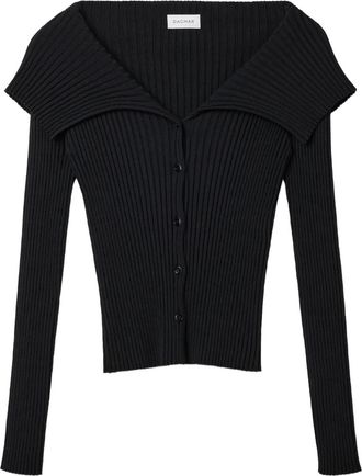 House of Dagmar Cardigan a coste - Nero