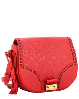 Louis Vuitton Red Monogram Empreinte Leather Junot (Authentic Pre-Loved)