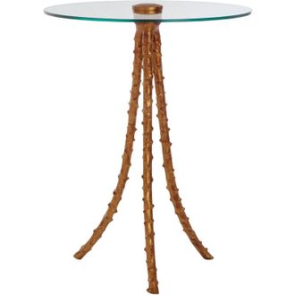 Premier Housewares Interiors by Premier Versatile Large Side Table, Sleek Corner Table, Compact Side Table By The Couch, Functional Bedside Table