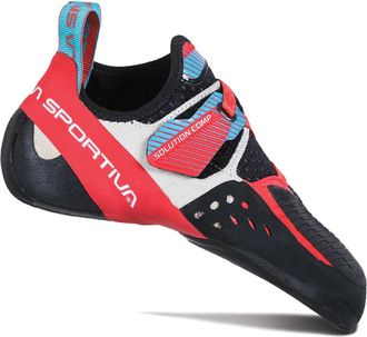 La Sportiva Womens Solution Comp Climbing Shoes Red 35.5 EU