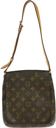 Louis Vuitton Musette Salsa Monogram Canvas Brown Canvas Handbag (Pre-Owned)