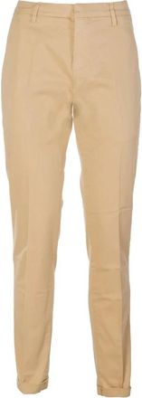 Dondup Gaubert Chinos - Heren - Chinos - Bruin - W35 - Katoen - Broeken