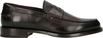 Doucal's Brown Slip On Loafers