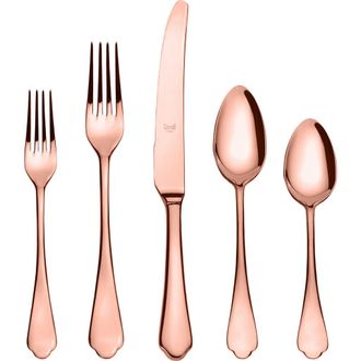 Mepra Dolce Vita Flatware Set - 20 Pieces in Bronze at Nordstrom