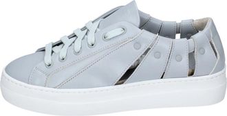 Stokton sneaker Pelle - Dames - Sneakers - Grijs - 37 EU - Leer - Schoenen