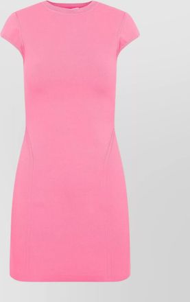 Victoria Beckham cap sleeve fitted mini dress
