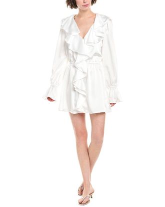 WeWoreWhat Weworewhat Ruffle Mini Dress