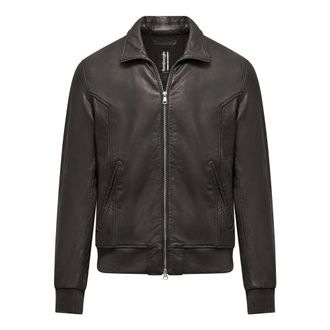 Bomboogie Chaqueta de Cuero Nappa Chel - Jackets - Mujer - Negro - 2XL