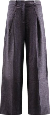 HUGO BOSS Taflong Trousers With Pinces-Donna