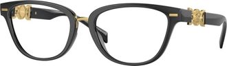 Versace Ve 3336U Optisch Montuur - Dames - Brillen - Zwart - 54 MM - Nylon - Accessoires