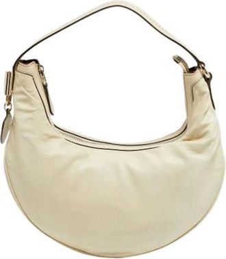 Gucci Pre-owned Shoulder Bags, female, White, Size: ONE SIZE Pre-owned Shoulder Bag