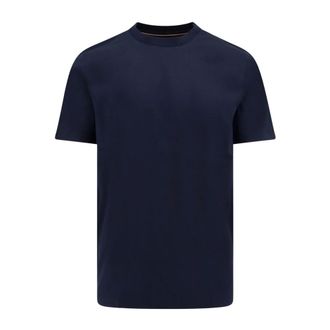 HUGO BOSS Hugo, T-Shirts, male, Blue, Size: 2XL T-shirt in cotton