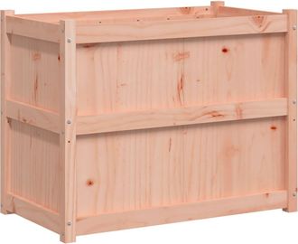 vidaXL Jardinera Madera Maciza De Abeto Douglas 90x50x70 Cm Vidaxl