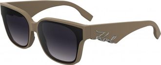 Karl Lagerfeld Womens KL6161S 63 272 Sunglasses - Brown - One Size