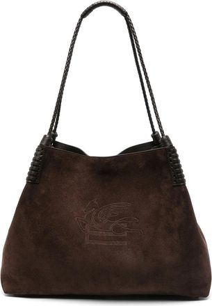 Etro Suede Shoulder Bag