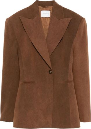 Andamane Blazer monopetto - Marrone