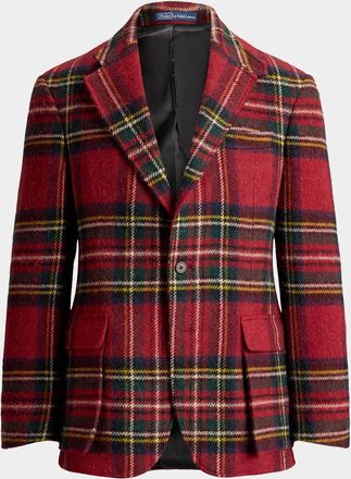 Polo Ralph Lauren Men & apos;s RL67 Plaid Tweed Jacket