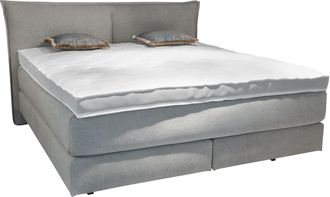 Femira Boxspringbett Fremont Grau Beige