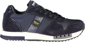 Blauer Mens Round Toe Flat Sneaker In Blue