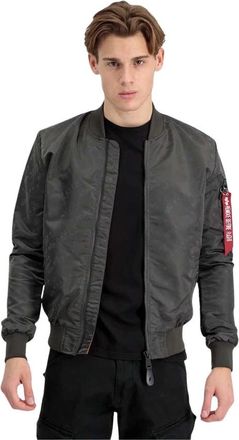 Alpha Industries Bomber Jassen - Heren - Bomber jackets - Grijs - L - Jassen