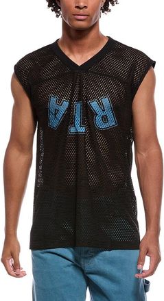Rta Rta V-Neck Sleeveless Mesh T-Shirt