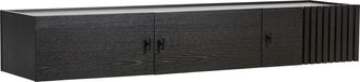 Woud Array Sideboard 150 cm, schwarz (wandmontiert)