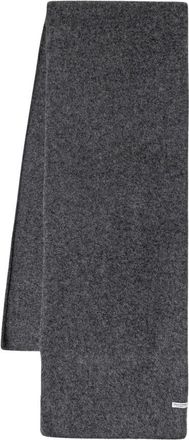 Marc O'Polo Gebreide Sjaal - Dames - Wintersjaals - Grijs - ONE Size - Wol - Accessoires