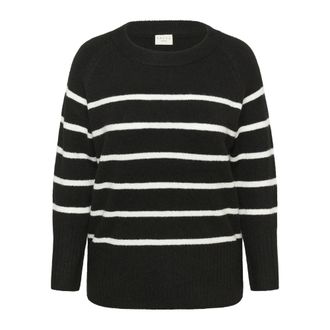 Kaffe Curve Mujer, Jerseys, Negro, Talla: L