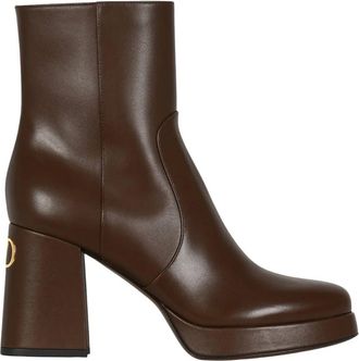 Valentino Dames, Schoenen, Bruin, Maat: 36 EU Leer