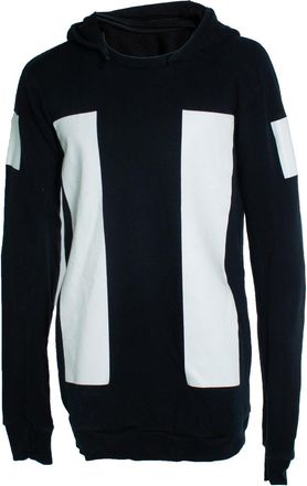 Boris Bidian Saberi 11 Boris Bidjan, striped black hoodie