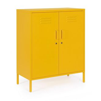 BIZZOTTO C&oacute;moda Amarilla 2 Cajones 600x300x240
