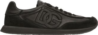 Dolce & Gabbana Black Logo Sneakers