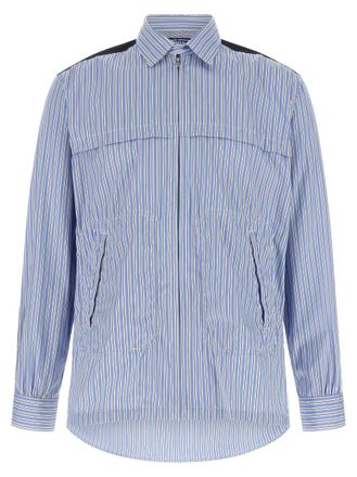 Junya Watanabe Light Blue Regular Stripes Shirt