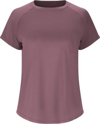 ENDURANCE Gaina V3 S/S Tee Funktionsshirt f&uuml;r Damen | lila/braun