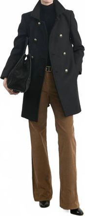 Nili Lotan Rori Peacoat In Black