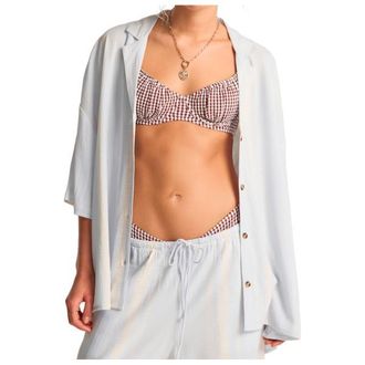 Billabong Beach Side Bluse f&uuml;r Damen | grau