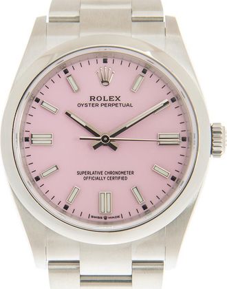 Rolex Oyster Perpetual 36 Automatic Chronometer Candy Pink Dial Watch 126000CDYPKSO