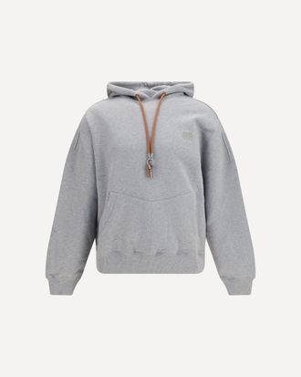 Loewe Hooded Sweatshirt with drawstring and keyring Male M