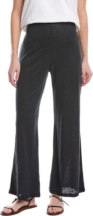 Majestic Filatures Stretch Linen-Blend Wide-Leg Pant