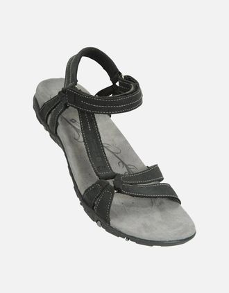 Mountain Warehouse Womens Mountain Warehouse Womens/Ladies Kokomo Nubuck Sandals - Black - Size: 4