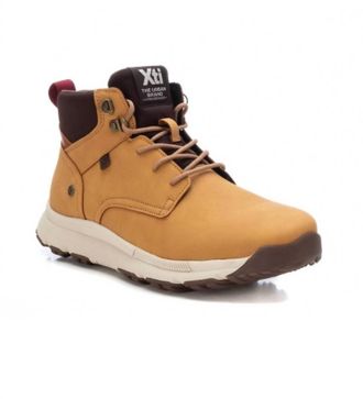 Xti Mens Ankle Boots In Dark Yellow