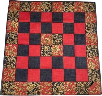 Celine Pre-owned Zijden Sjaal - Dames - Vintage Accessoires - Rood - ONE Size - Vintage