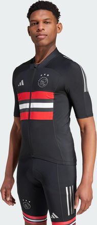 adidas adidas Performance Mens Ajax Amsterdam Cycling Jersey - Black Recycled Material - Size X-Small