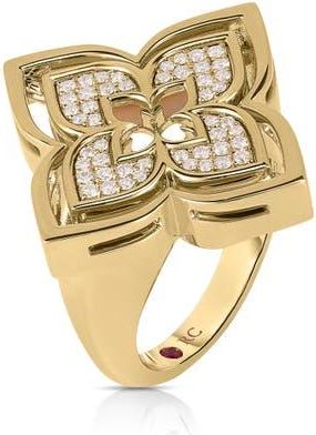 Roberto Coin Pirouette Ring in Yellow Gold at Nordstrom, Size 6.5