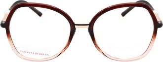 Carolina Herrera Ladies Brown Butterfly Eyeglass Frames HER 0080