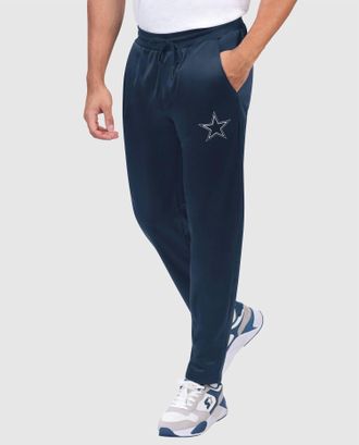Starter Mens Dallas Cowboys Backfield Tricot Jogger In Navy