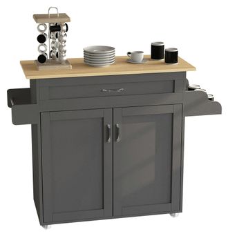 ebuy24 Carro De Cocina Que Sirve Rodillos De Carro Pastano 89x114x39 - Vcm
