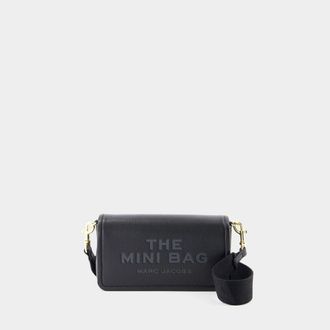 Marc Jacobs De Mini Crossbody Schoudertas - Marc Jacobs - Leer - Zwart